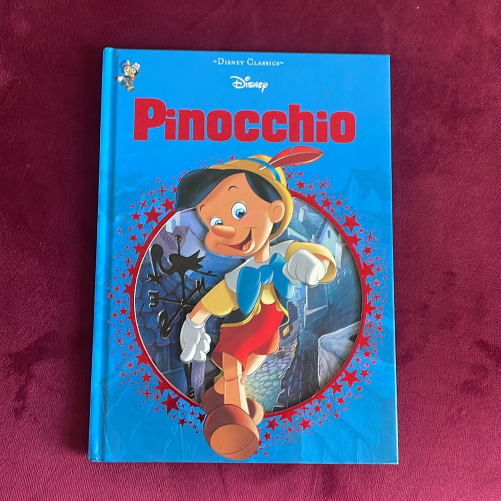 Disney Pinocchio children’s hardcover picture book